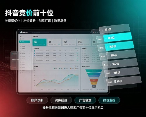 隆阳抖音搜索竞价